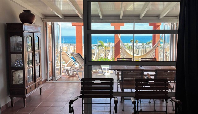 Penthouse with large terrace and sea views