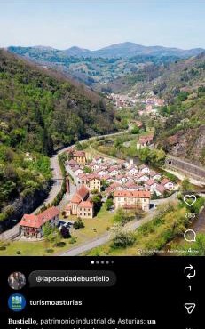 POSADA de BUSTIELLO,poblado minero de interés cultural