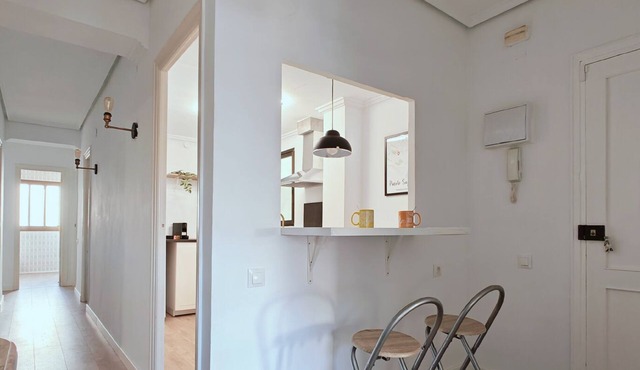 Spacious apartment on the beach of Puerto de Sagunto