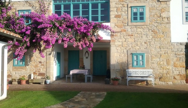 Traditional house on the Asturian coast.