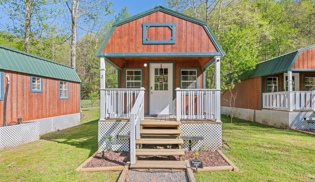 Treehugger Tiny Home Cabin by River Near WCU in Cullowhee