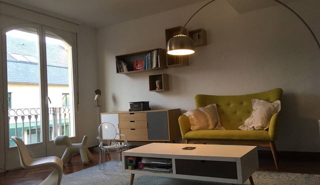 Very bright duplex with balcony and views