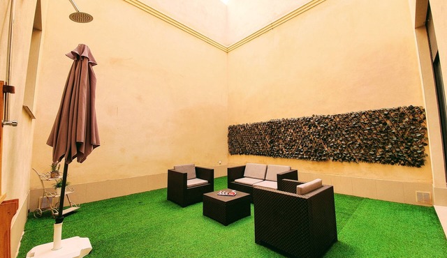Very spacious and comfortable apartment. Private patio and sundeck with views