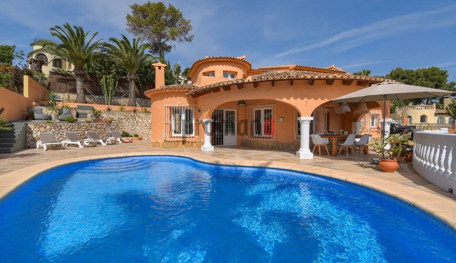 Villa Leonika -new and modern -Moraira, Costa Blanca.
