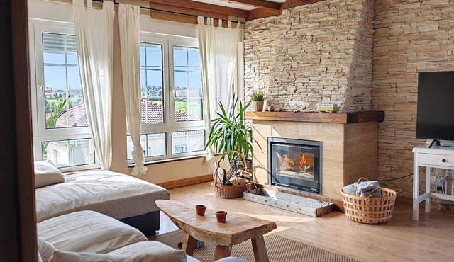 Villa with swimming pool, jacuzzi and sea views - 5 min from the port of Cudillero