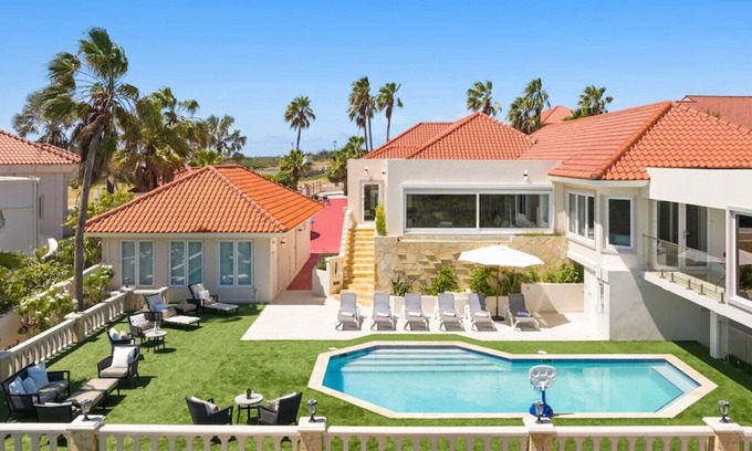 Malmok House | Luxurious Villa w/Stunning Ocean Views at Aruba Beach Retreat by Bocobay