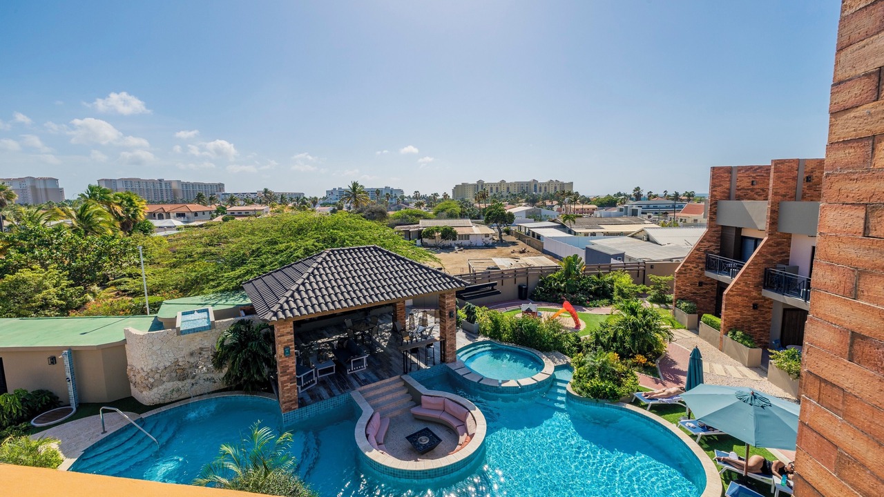 Photo of Patio Balcony in Tuscany Residence Aruba