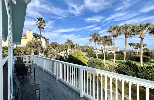 St. Augustine Beach Apartment | Ocean Song – Large 2 Bedroom with Private Ocean View Balcony & Sea Breezes & Pool Access